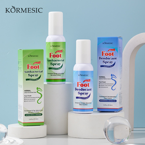 KORMESIC - Desodorante en Aerosol para Pies de Marca Propia, 100 g, Fórmula Herbal Antibacteriana, Reparación del Cuidado de los Pies, Hidratación Profunda y Nutrición - Product Image 3