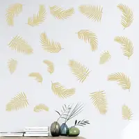 Gouden Veer Muurschildering Moderne Stijl Home Decor Leuke Wallpaper Voor Vrouwen Woonkamer Slaapkamer Tv Achtergrond Decor Muurtattoo
