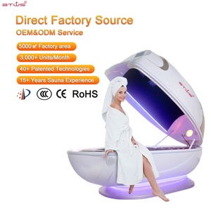 แคปซูลซาวน่าอะคริลิคตั้งเวลาได้ 60 นาที ขายดีจากโรงงาน เหมาะสำหรับใช้ในบ้านหรือสำนักงาน - Product Image 1