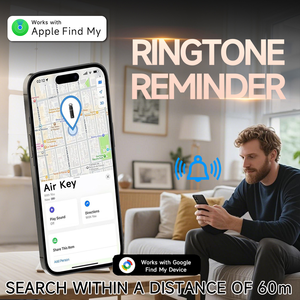 Gantungan kunci ramping dengan Apple Findmy perangkat Android antihilang gantungan kunci pintar gantungan kunci logam kustom - Product Image 3