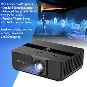 Projecteur laser VIVIBRIGHT KD2000UC 8000 ANSI Lumens pour salles de classe, salles de conférence, écoles, collèges, enseignement interactif - Product Image 5