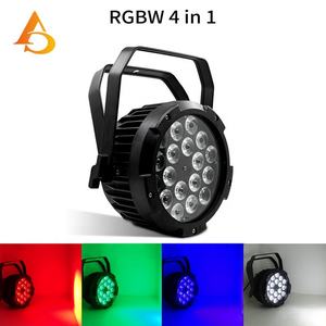 Luz LED Par RGBW para Exteriores, Impermeable, 18x12w, Efecto de Iluminación para Bodas, DJ, Club, Escenario - Product Image 2