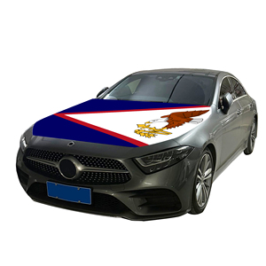 Funda para Capó de Coche con Bandera de Samoa Americana, Funda para Motor de Coche con Bandera, Funda para Capó de Motor de Coche Personalizada al por Mayor, Resistente al Desgaste y Duradera - Product Image 2