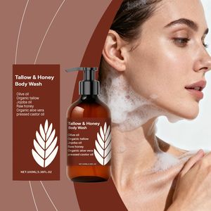 Gel Douche Hydratant et Nettoyant Doux au Suif et au Miel Marque Blanche – Soin Quotidien pour une Peau Douce et Revitalisée - Product Image 2