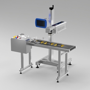 Codeur laser CO2 de bureau pour marquage de codes QR et dates sur boîtes de chocolat haut de gamme, prend en charge les formats graphiques BMP, DXP, JPEG, PLT, Codeur de bureau CE - Product Image 6