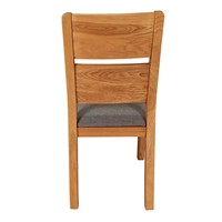 Chaise de salle à manger rembourrée à dossier haut en bois pour la maison, la cuisine et le restaurant – Prix bas