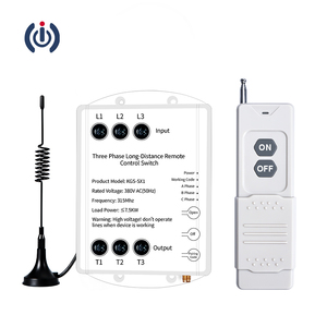 380V ba giai đoạn chuyển đổi quyền lực với điều khiển từ xa chuyển đổi không dây cho máy bơm chuyển đổi 433Mhz - Product Image 1