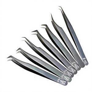 แหนบขนตาปลอมสีดำ45องศาเหล็ก - Product Image 1