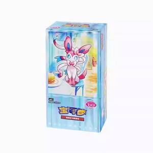 Liqi Chinois Zhu&zi Cartes TCG Pokémon Eevee PTCG Pikachu 151 Cartes Coffret Gemme VOL.2 Pack Diffusion en Direct Jeu Animé Cadeau pour Enfant - Product Image 1