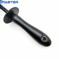 Maître M71037B-S Non-Zéro Mémoire Ultra Doux Poils Facile Atteindre Bleu Couleur Petit De Roue De Voiture Jante Détaillant et Valeting Brosse