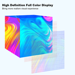 Pantalla de <span class=keywords><strong>cubo</strong></span> <span class=keywords><strong>Rubik</strong></span> LED 8K a todo color resistente al agua para exteriores con tecnología legible con luz solar para publicidad - Product Image 2
