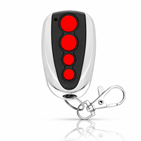 Télécommande universelle de clonage 433 MHz, duplicateur de télécommande, télécommande de clonage pour portail, télécommande de porte de garage, matériau plastique
