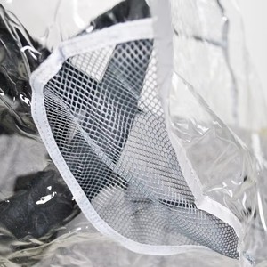 Housse <span class=keywords><strong>de</strong></span> <span class=keywords><strong>pluie</strong></span> universelle imperméable transparente en PEVA <span class=keywords><strong>pour</strong></span> poussette bébé grande taille Wazir WSC40001 - Product Image 4
