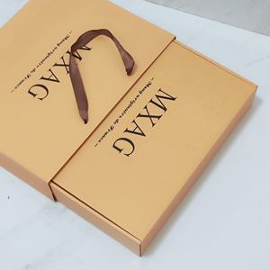 Boîte d'expédition en papier kraft brun Boîte d'expédition d'emballage en carton ondulé imprimé de logo personnalisé pour vêtements, chaussures, livres et produits électroniques - Product Image 3