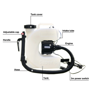 Sistema <span class=keywords><strong>de</strong></span> Nebulización Fría ULV Eléctrico AC para Desinfección, Máquina <span class=keywords><strong>de</strong></span> Nebulización, Solución <span class=keywords><strong>de</strong></span> Fumigación para <span class=keywords><strong>Control</strong></span> <span class=keywords><strong>de</strong></span> <span class=keywords><strong>Plagas</strong></span> en Exteriores y Hospitales - Product Image 4
