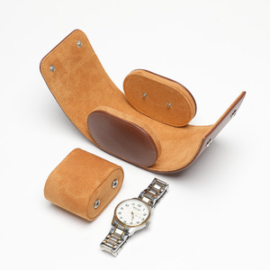Estuche de Viaje para Relojes de Cuero de Alta Calidad, Personalizable en Color, con Diseño de Inserto, Accesorio de Moda Elegante - Product Image 5