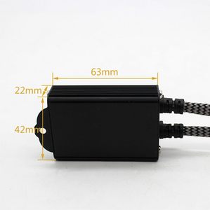 H1 H3 <span class=keywords><strong>H4</strong></span> H7 5202 P13W LED Canbus decodificador arnés antiparpadeo, decodificadores de resistencia sin errores, adaptador condensador de cancelación de advertencia - Product Image 6