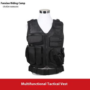 Gilet tactique multifonctionnel d'extérieur respirant en maille imperméable personnalisé Équipement de protection Poitrine - Product Image 6