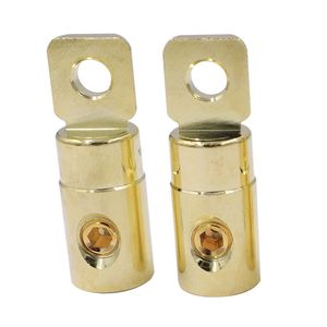 0 מד זהב טבעת משובצת טבעת בורג-מסופי טבעת בורג-4 מחברים חוט מד - Product Image 2