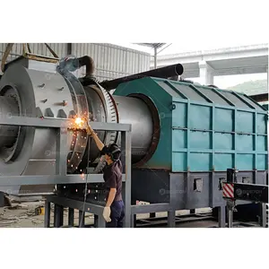 Beston Group Continuous Carbonization Production Line Bamboo Charcoal Making Machine Biomass Carbonization Plant