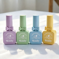 Botellas de Esmalte de Uñas Personalizadas con Logotipo, Rectangulares, Esmeriladas, de 10 ml, con Impresión a Color