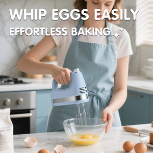 DSP Hand Held Electric Mixer KM2135 With Wire Whip And Dough <b>Hook</b> For Household Use - Product Image 2