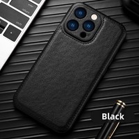 Pour Apple 16Promax Étui De Téléphone En Cuir De Luxe Pour Iphone 16Promax Pour Huawei P70/Mate60 Pour Samsung S24Utra/23-Housse De Protection