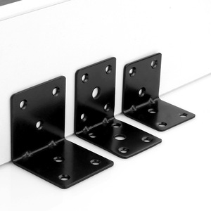 Équerres en acier laminé à froid à résonance, en forme de L, à 90 degrés, connecteurs de meubles pour armoires, placards et supports d'étagères - Product Image 3