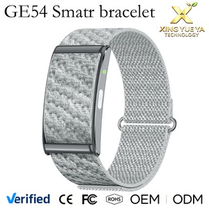 Bracelet intelligent ECG sans écran GE54, moniteur de fréquence cardiaque HRV, SpO2, sommeil, stress, IMC, étanche IP68, plus de 120 modes sportifs, compatible Android et iOS - Product Image 3