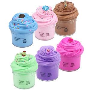 Bơ Slime Kit với Lollipop Cookie Pastry cà phê thơm DIY Slime cho cô gái và chàng trai căng thẳng cứu trợ đồ chơi cho trẻ em bên món quà