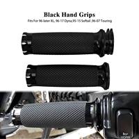 Empuñaduras de Aluminio para Motocicleta, Manillar de 1 "y 25mm para Harley Touring 96-07 Dyna 96-17 Softail 95-15 VRSC 02-17 Sportster XL