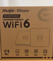 Punto de Acceso Wi-Fi 6 AX1800 de Doble Banda para Techo Interior Ruijie Reyee RG-RAP2260(G) con 2 Puertos Gigabit