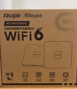 Punto de Acceso Wi-Fi 6 <span class=keywords><strong>AX1800</strong></span> de Doble Banda para Techo Interior Ruijie Reyee RG-RAP2260(G) con 2 Puertos Gigabit - Product Image 3
