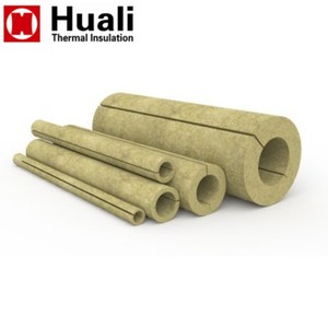 Tubo de Aislamiento para Tuberías de Vapor de Lana de <span class=keywords><strong>Roca</strong></span> ASTM C547, Revestimiento de Tuberías de Lana de <span class=keywords><strong>Roca</strong></span> Mineral - Product Image 2