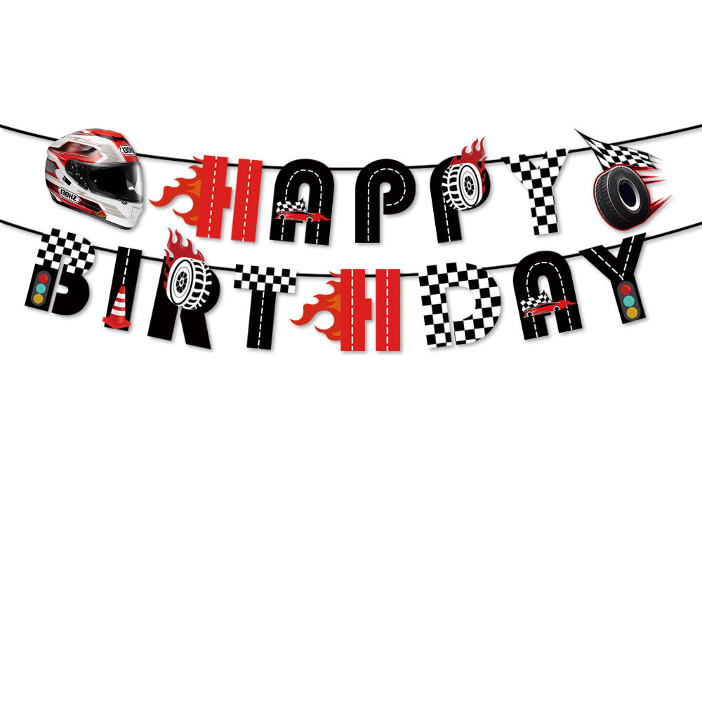 Pancartas coloridas de 15 piezas.