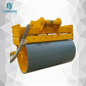 Compacteur hydraulique Lonsen Compact LSA-04 pour excavatrices de 2 à 40 tonnes avec 1 an de garantie - Construction de chemins de jardin résidentiels - Product Image 2