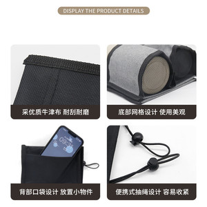 Funda portátil para tazas, para asa de equipaje, gris, negro, expandible, retráctil, soporte para bebidas de viaje, ajuste universal - Product Image 5