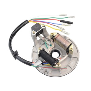 オリジナル2コイルマグネトステーター（50cc、70cc、90cc、<span class=keywords><strong>110cc</strong></span>、125ccキックスタートエンジンATV、ピットバイク、ダートバイク、オートバイ用） - Product Image 1