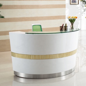 Banco personalizado para salón de Hospital, escritorio de recepción de lujo, moderno, barato, para <span class=keywords><strong>fotos</strong></span>, oficina, gimnasio - Product Image 3