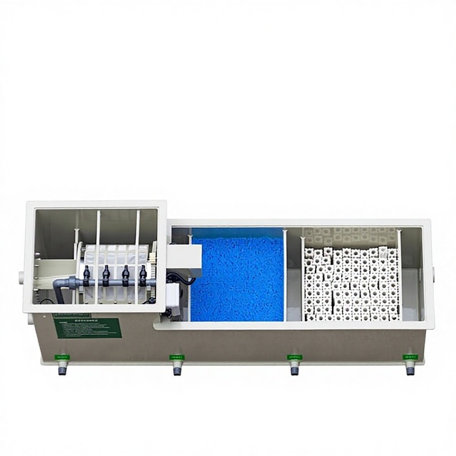 Koi Fish Pond Filter Water Circulation System Biological Cultivation Fully Automatic Outdoor Courtyard Purification Filter Box