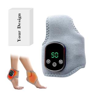 0728 Wireless Knee <b>Heating</b> Pad Massager Rechargeable <b>Usb</b> Wrap for Ankle Foot Pain Relief and Muscle Relaxation - Product Image 2