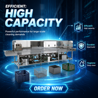 Machine à laver industrielle en acier inoxydable 304 avec pompe à moteur à engrenages PLC pour pulvérisation haute pression et stérilisation dans le traitement alimentaire