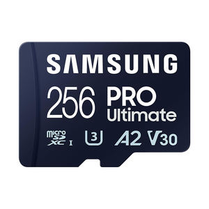 <span class=keywords><strong>Carte</strong></span> mémoire flash Samsung PRO Ultimate avec <span class=keywords><strong>adaptateur</strong></span> MB-MY256SA 128 Go 256 Go 512 Go pour les téléphones de jeu avec caméra drone - Product Image 1