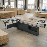 Scie à panneaux coulissante robuste pour le bois, machines pour panneaux à base de bois