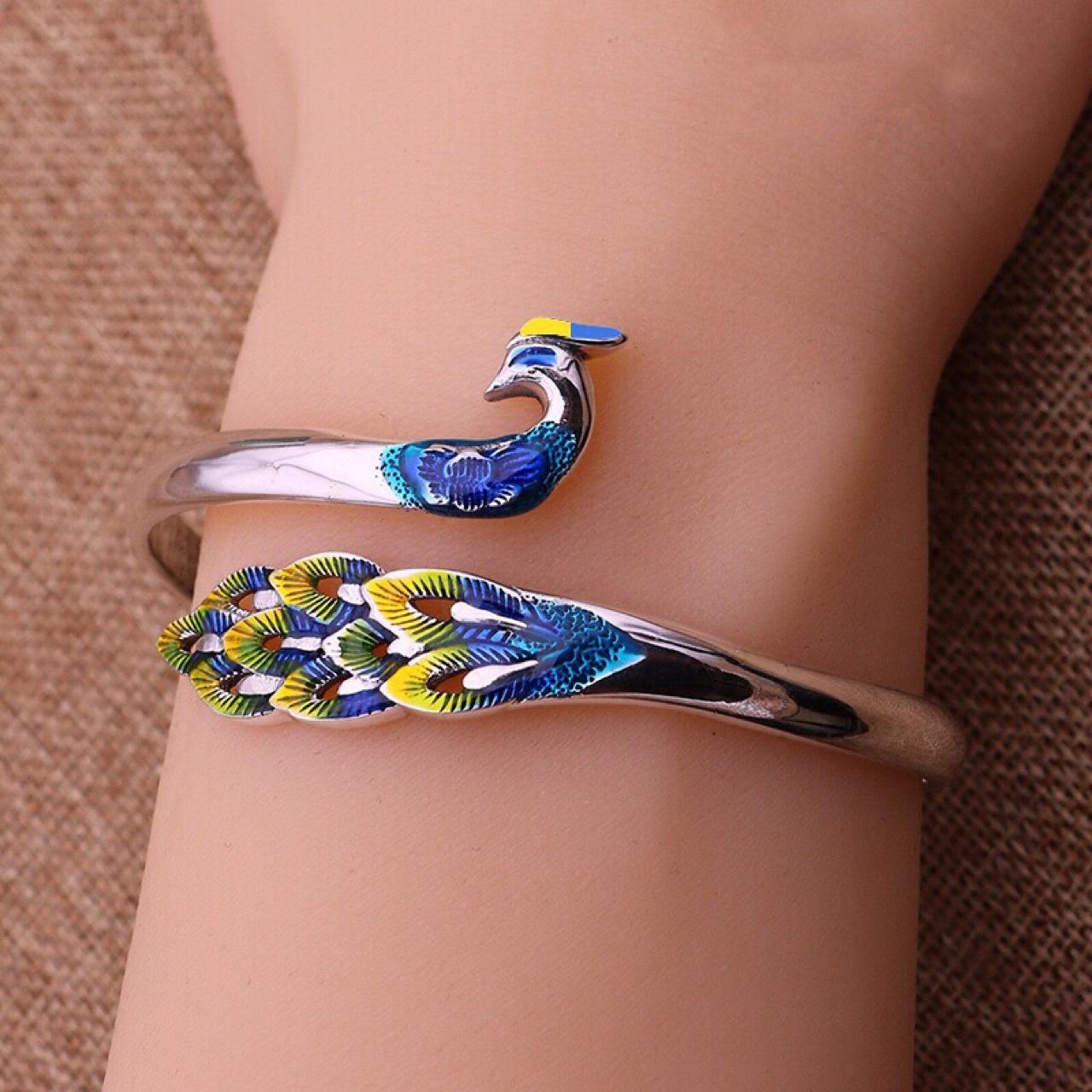 peacock bangle