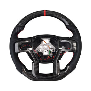 Volant en fibre de carbone véritable pour <span class=keywords><strong>Ford</strong></span> Ranger <span class=keywords><strong>Raptor</strong></span> f150 <span class=keywords><strong>f</strong></span>-150 2015 2016 2017 2018 2019 <span class=keywords><strong>2020</strong></span> Volants de voiture - Product Image 5