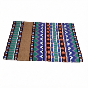 Tapis de selle 100 % peau de mouton australienne avec doublure en polaire et laine haute densité pour chevaux – Équipement équestre - Product Image 1