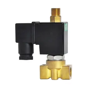 3/2 way valve 1/8 1/4 solenoid valve miniature Normally closed electric water oil gas valve