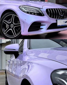 Film <span class=keywords><strong>vinyle</strong></span> PVC caméléon violet lavande fantastique ONDIS pour covering automobile, sans bulles - Product Image 3