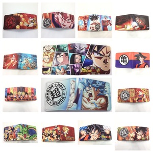 Cartera Corta de PU con Cierre, 500 Diseños, para los Fanáticos del Anime <span class=keywords><strong>Dragon</strong></span> <span class=keywords><strong>Ball</strong></span> <span class=keywords><strong>Z</strong></span>, Goku, Vegeta, como Regalo, Tamaño 11.5 * 9 cm - Product Image 1